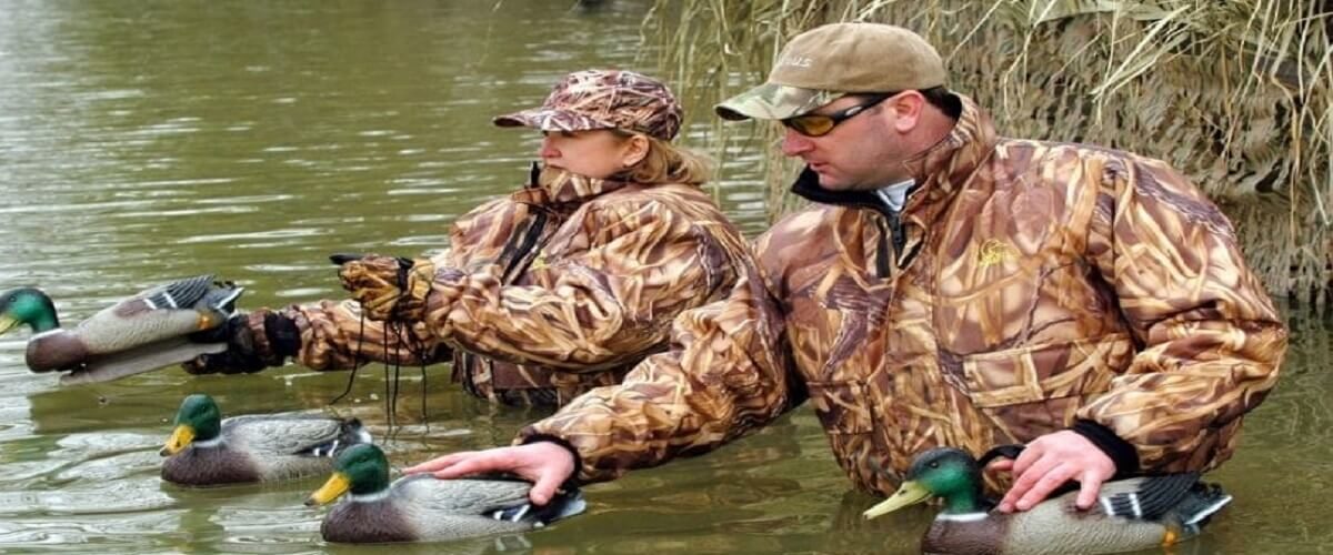 camo duck hunting jacket