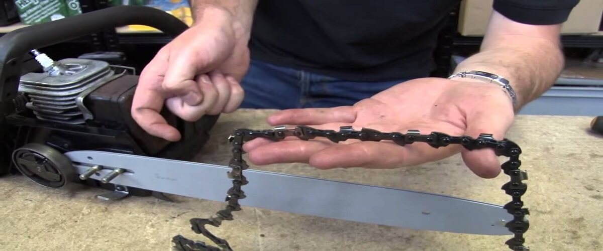 How To Replace A Chain On A Chainsaw