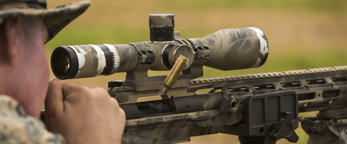 rifle scope under $300